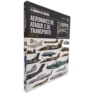 Col. Armas de Guerra Vol. 5 Aeronaves de Ataque e de Transp. em Oferta na Shopee