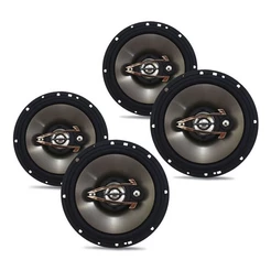 2 Pares Alto Falante 6 Polegadas Hurricane 160w Rms Qr6