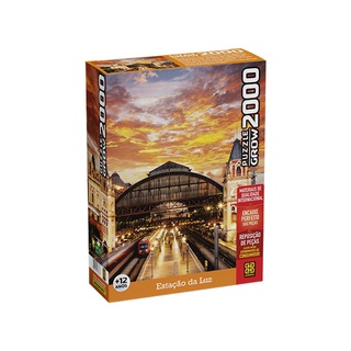 Puzzle Quebra Cabeça 2000 Peças Estação Da Luz 03737 - Grow em Oferta na Shopee