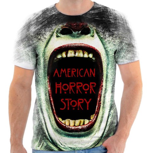 Camiseta Camisa Personalizada American Horror Story Série 3