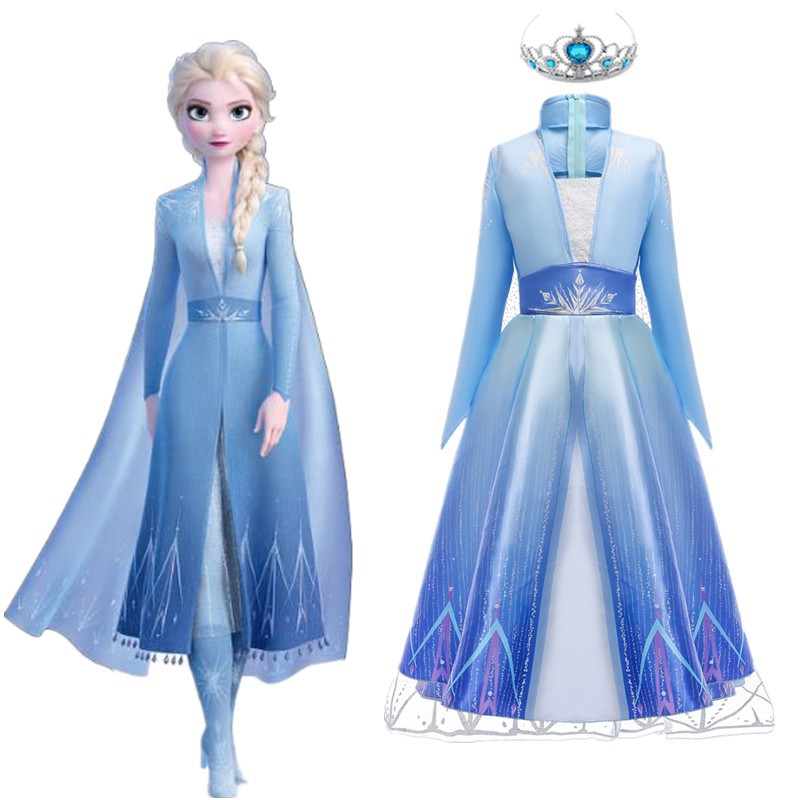 Princesa Elsa Vestido Elsa Frozen Princesa Elsa Disfraz Elsa