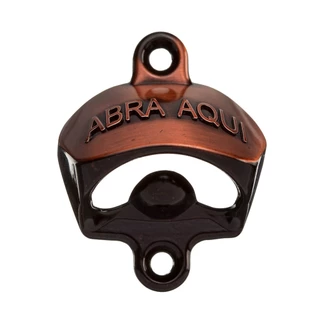 Abridor de Garrafa Abra Aqui Pequeno Parede Cerveja Bebidas Personalizado