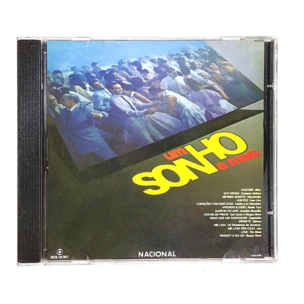 Cd Um Sonho A Mais - Nacional (1985) - REMASTERIZADO TRILHAS & AFINS ...