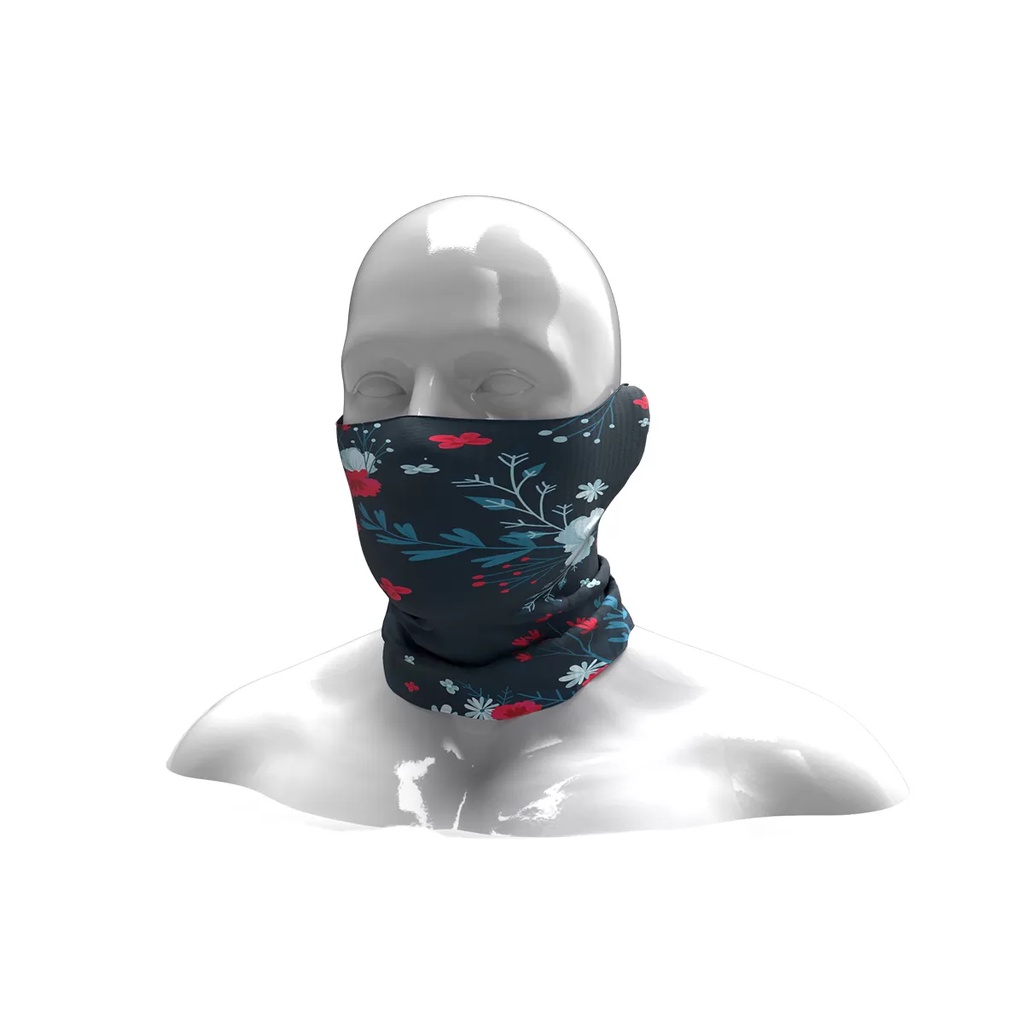 BANDANA BUFF MASCARA TUBE NECK PRESA VIVA - PV 08 FLORES- PROTECAO UV+