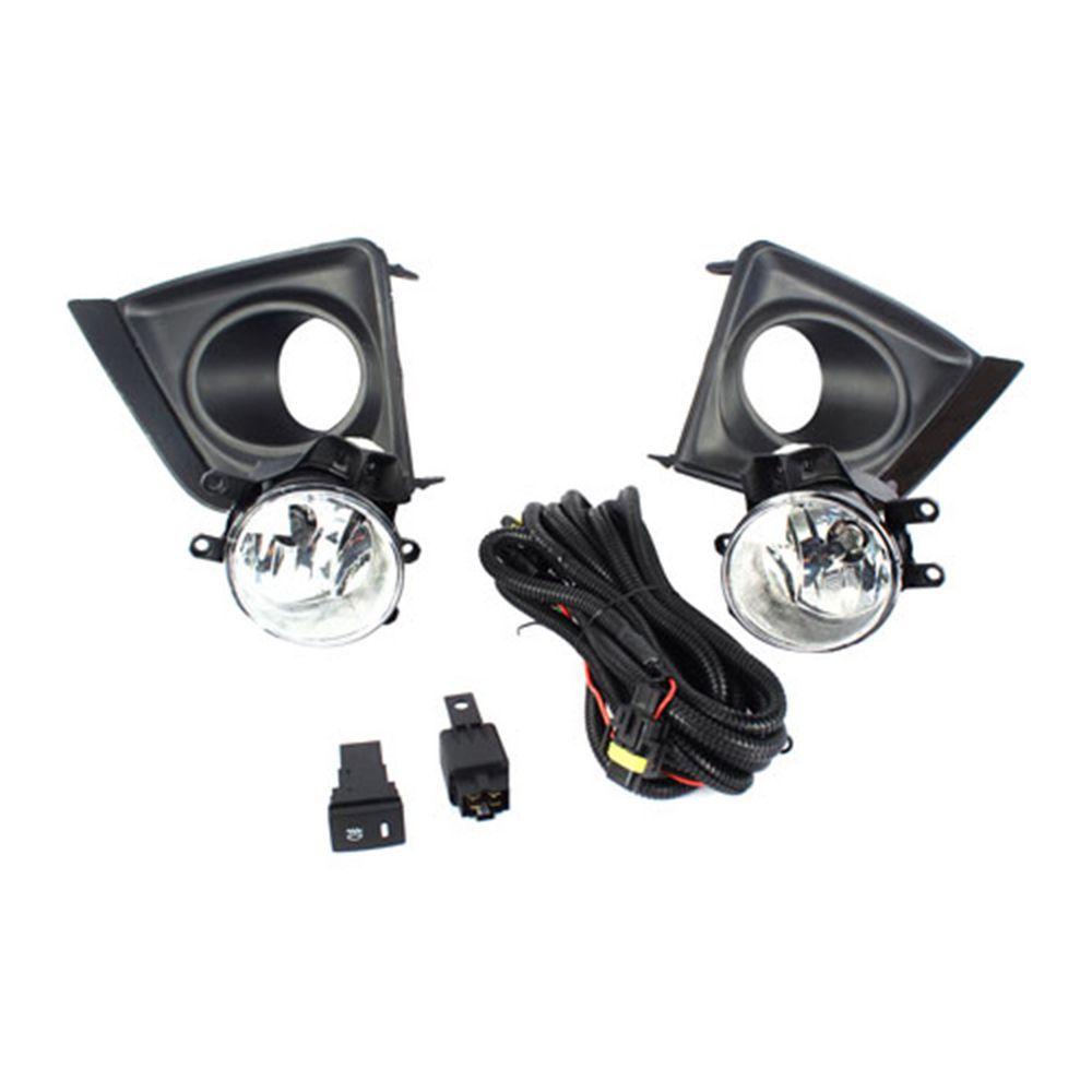 Kit farol auxiliar Milha Corolla 2014 a 2017 Mold Pt Bmo em Oferta na Shopee