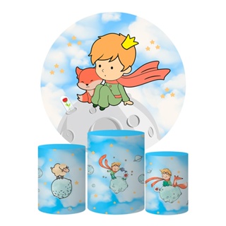 Trio Capa Cilindro + Painel Tema Peq Principe Veste Fácil em Oferta na Shopee