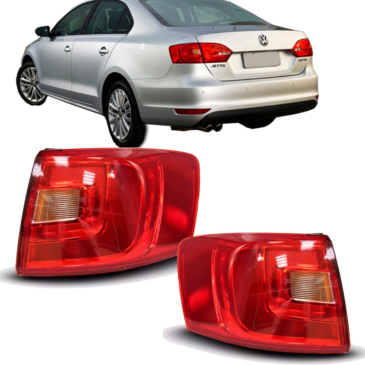 Lanterna Traseira Jetta 2011 2012 2013 2014 2015 Canto | Shopee Brasil