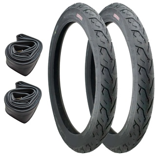 Kit 2 Pneus E 2 Câmaras Kenda Thorax 2.50 18 - Mandrakinho