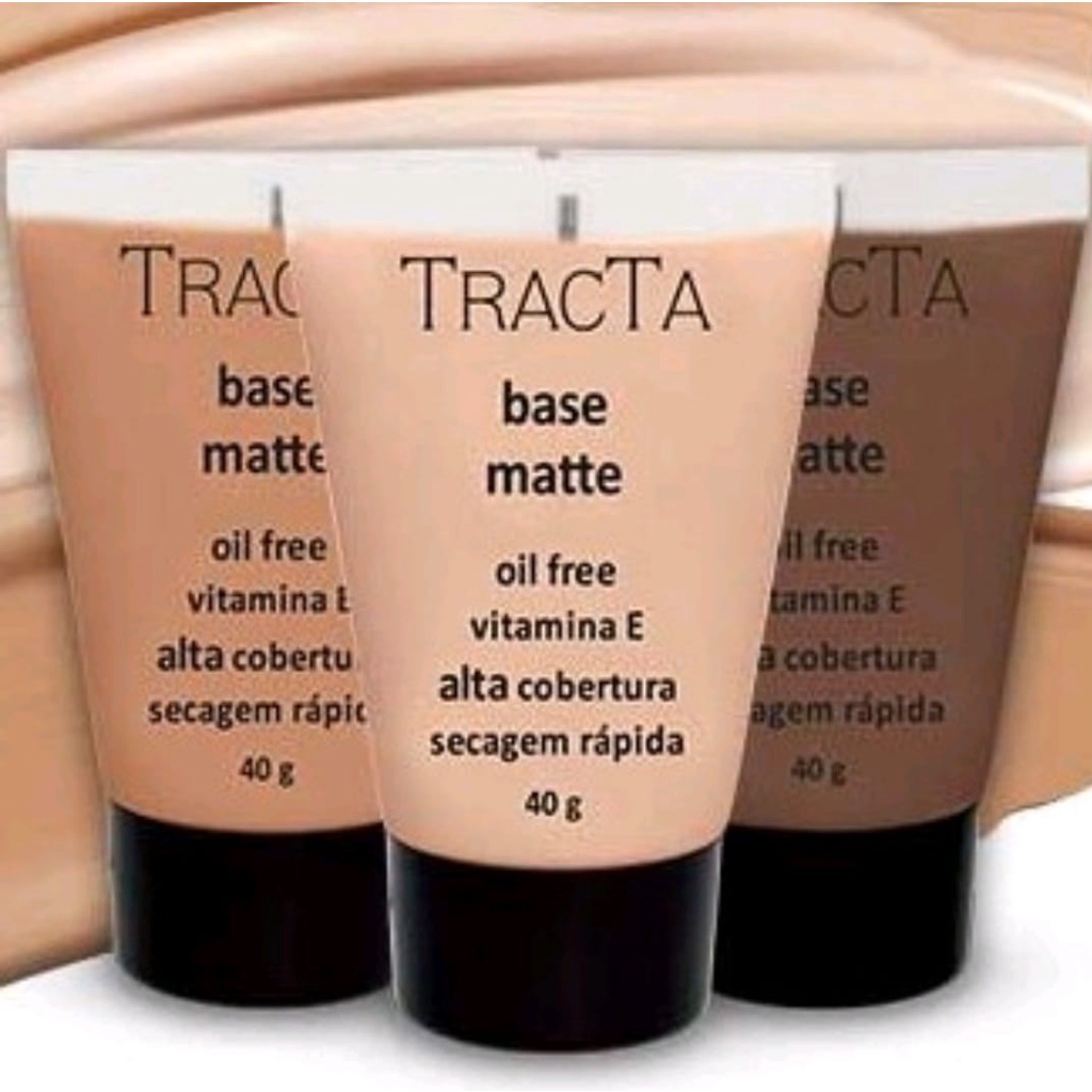 Base Matte Alta Cobertura TRACTA