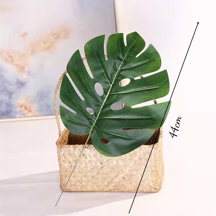 20 Plantas Seca Artificial,Folhas Costela De Adão Planta Artificial Decoração