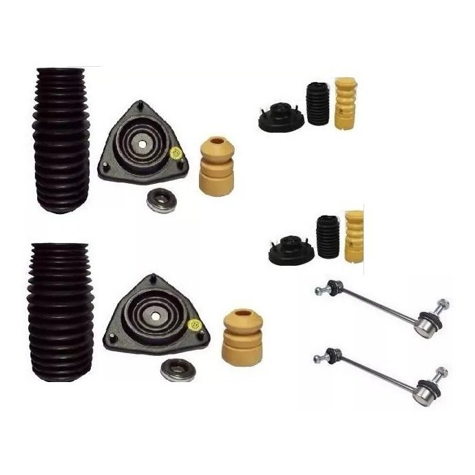 Kit Amortecedor Coxim Batente Coifa Bieleta Escort Zetec