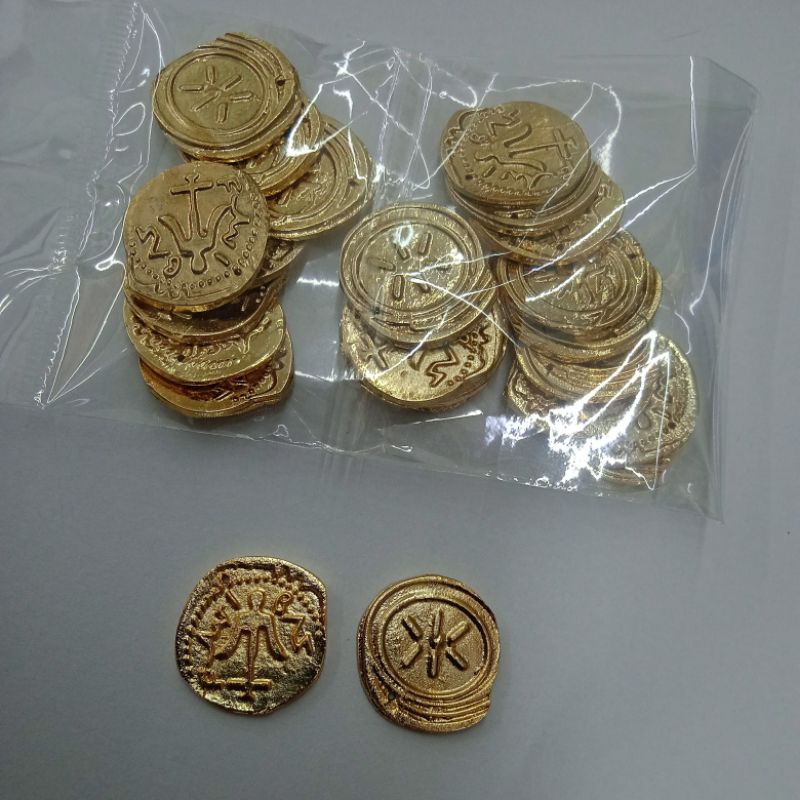 Moeda da Viúva pct com 25 unidades prata bronze dourada moeda 25 unidades em Oferta na Shopee