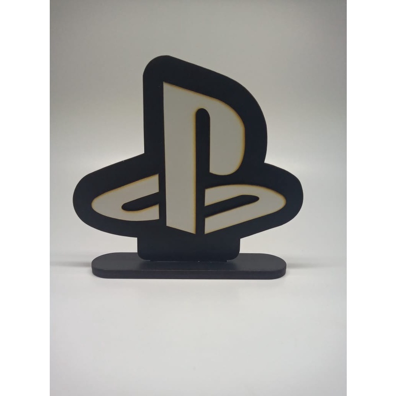 Totem Playstation personalizado enfeite de mesa ou estante em mdf 3mm