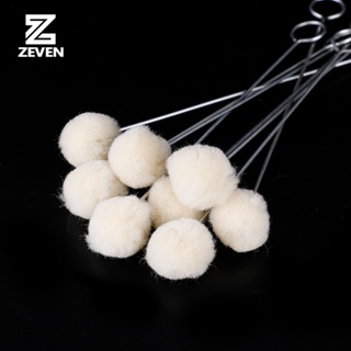 Daubers De Lã Assistido Tingimento Lãs Bola Escova Alça De Metal DIY Couro Artesanato Ferramenta Acessórios Artesanal Fe em Oferta na Shopee