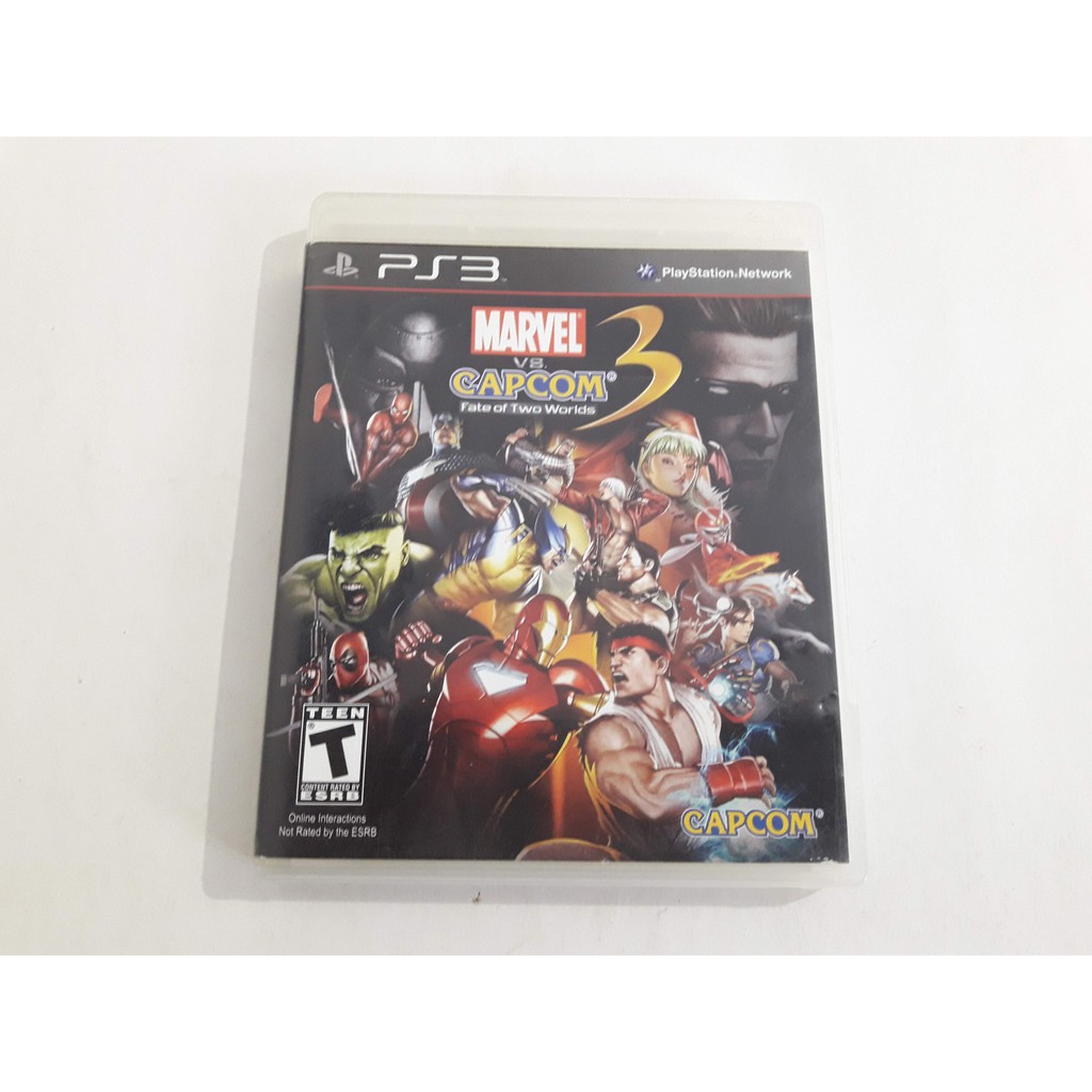 Marvel Vs Capcom 3 Fate Of Two Worlds PS3 Original C16