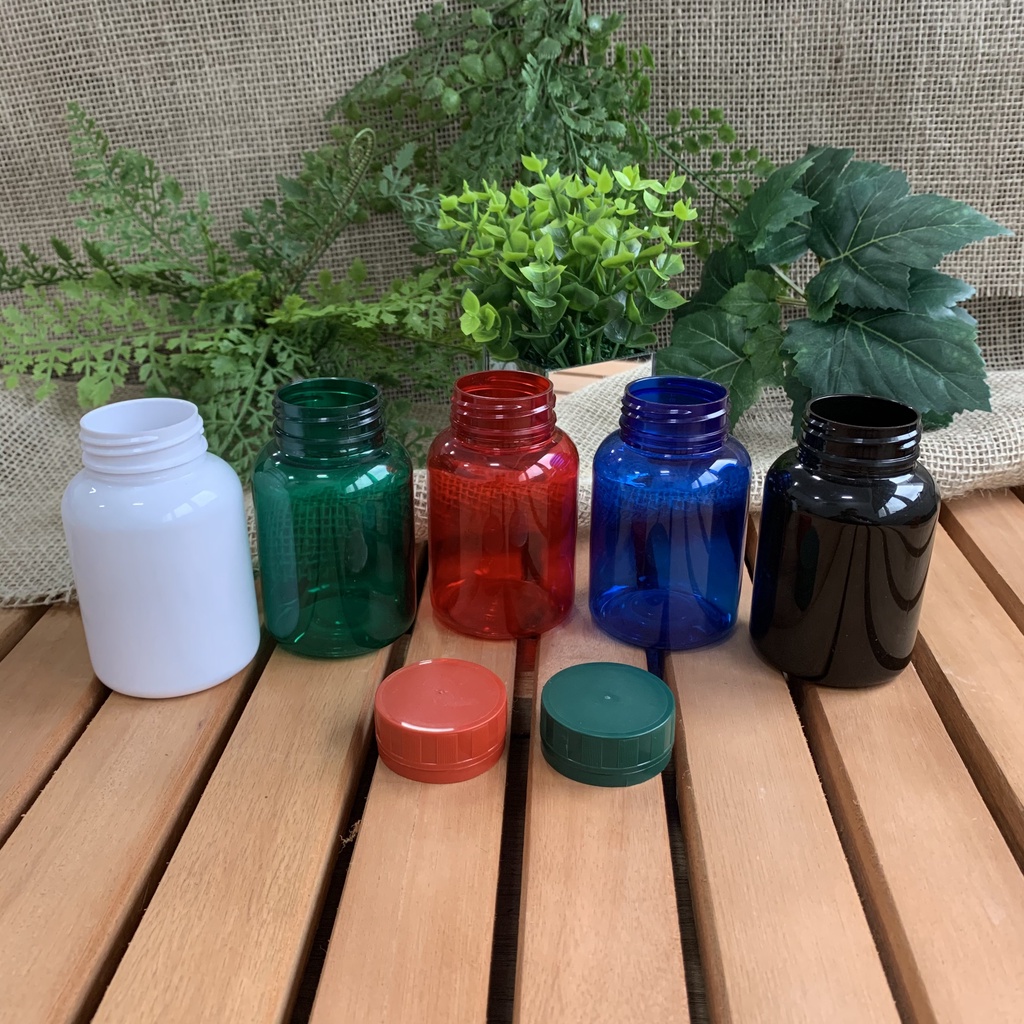 Pote Para Cápsulas Pet 150ml C/ Tampa Lacre (20 Unidades) — imagem 2 de 2