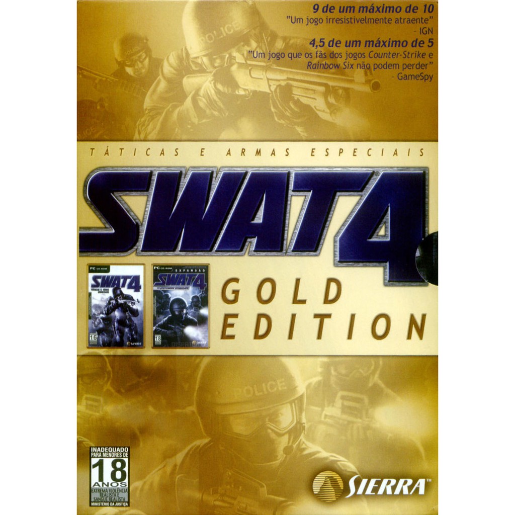Swat 4 Gold Edition PC jogo para computador