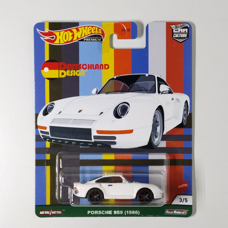 Hot Wheels Mercedes-Benz AMG Coupe Black Series – Deutschland Design Modellauto Im Maßstab 1:64 – Mit Premium-Karte Und Real Riders