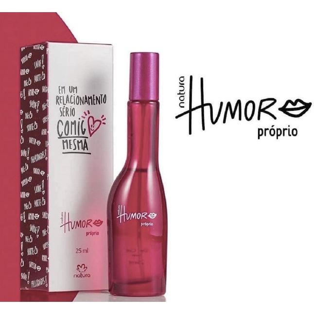 Perfume Feminino Natura Humor Proprio Desodorante Colonia Miniatura 25ml |  Shopee Brasil