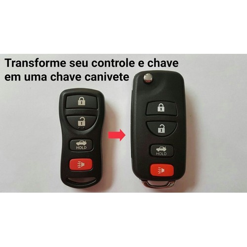 Chave Canivete Adp Nissan Tiida Sentra Versa