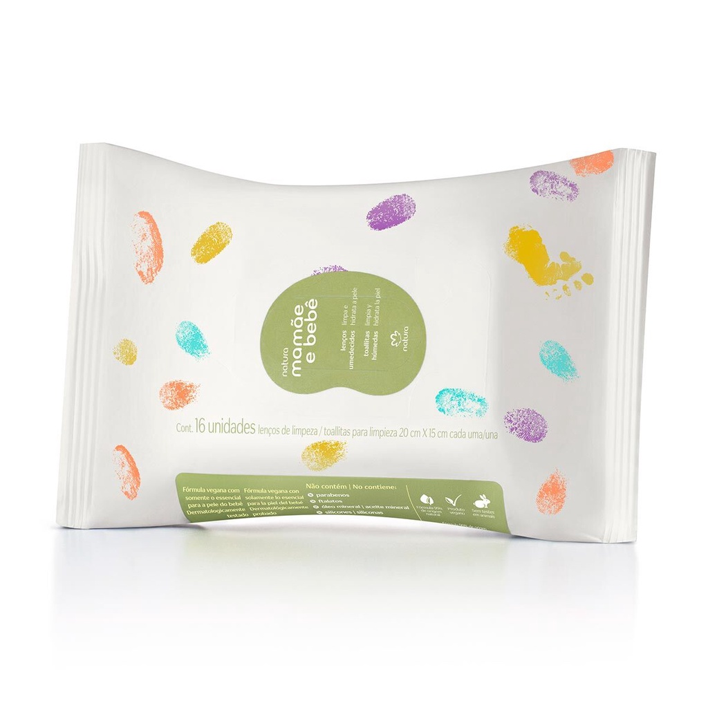 Lenços Umedecidos com Fragrância