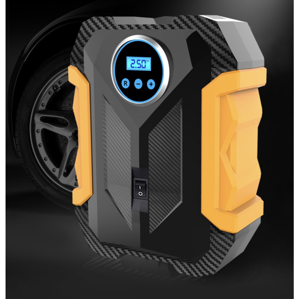 Inflador De Pneu Digital DC 12 Volts Bomba De Compressor De Ar Portátil De Carro De Ar De Carro Para Motos E Bicicletas