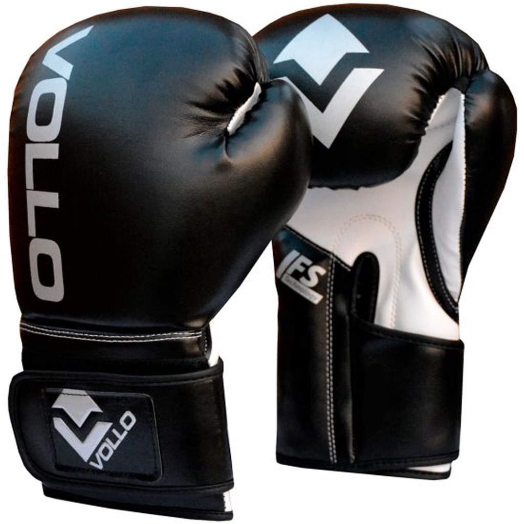 Luva De Boxe Muay Thai Training 10OZ Vollo Preto
