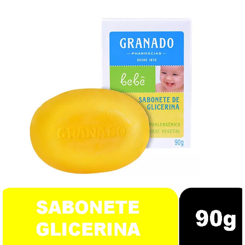 Sabonete em Barra 90g - Granado Bebê Glicerina Tradicional