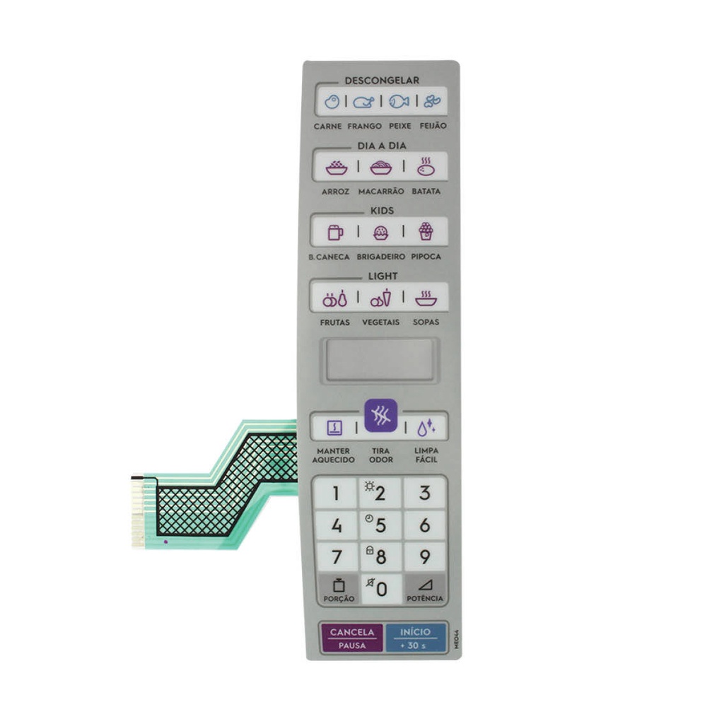 TECLADO COMPATIVEL ELETROLUX MEO 44 - MEO44