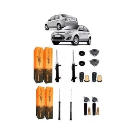 Kit Completo 04 Amortecedor Fiesta Hatch Sedan Cofap + Kits em Oferta na Shopee