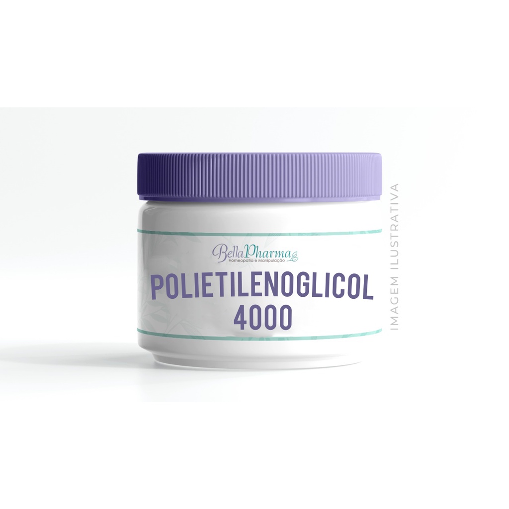 Polietilenoglicol (PEG) 4000 - 500g 1Un