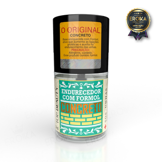 Base Concreto Endurecedor De Unha Com Formol S.O.S Profissional - Top Beauty