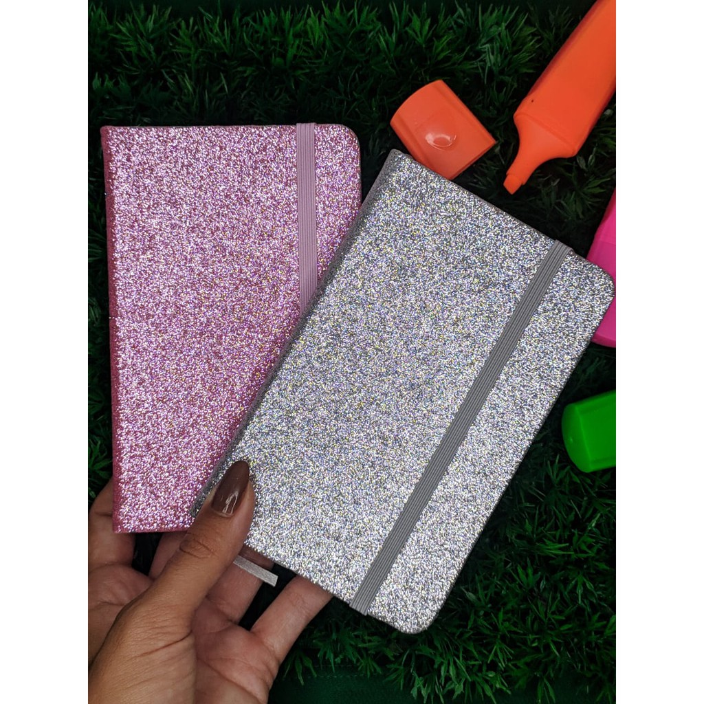 Caderno Moleskine agenda Tumblr sketchbooks brilhoso pautado anotações