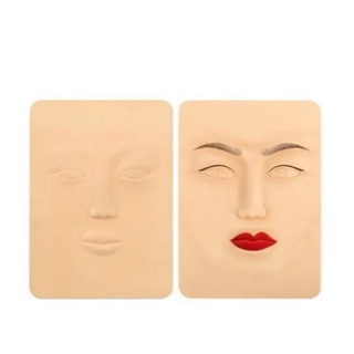 Pele Artificial 3d Em Silicone Treinamento De Rosto Olhos