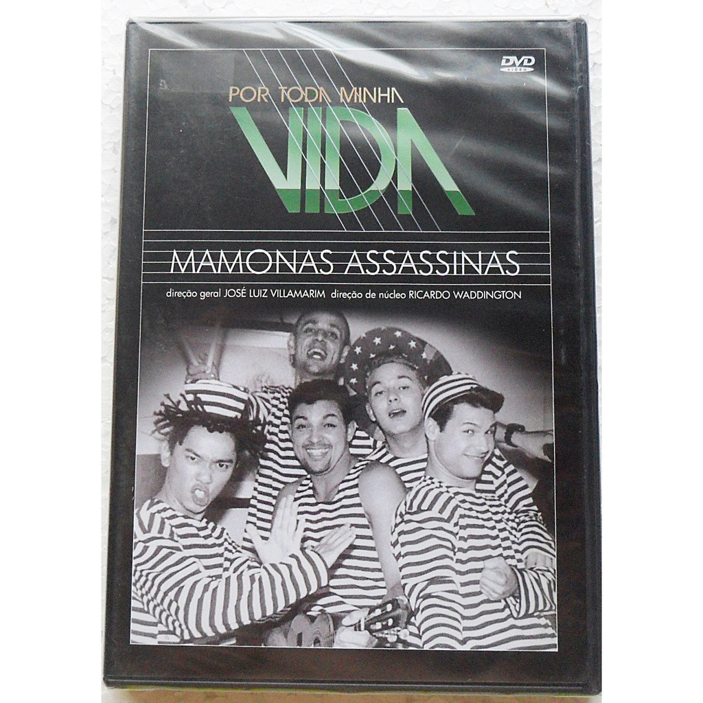 DVD POR TODA A MINHA VIDA MAMONAS ASSASSINAS dvd drama