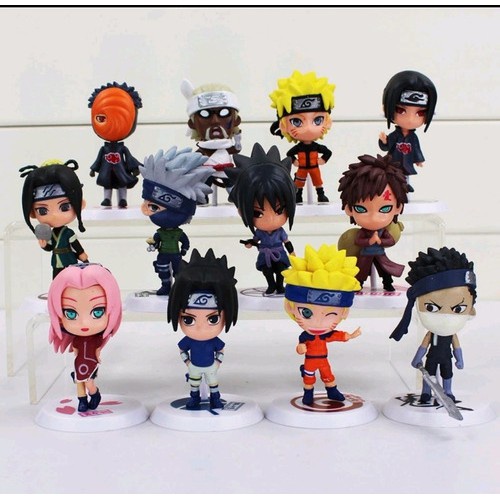 Naruto - Miniaturas - Action figures - Boneco Figura de Ação Shippuden
