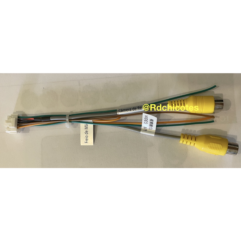 Chicotes Rca Para os DVDs Pósitron Sp-8520bt Sp-8720dtv