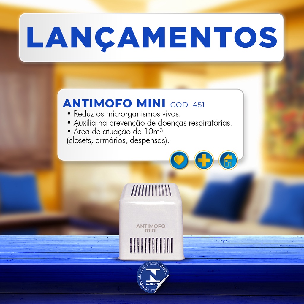 Desumidificador Antimofo - acabe com o cheiro ruim - O mais vendido - Envio Imediato