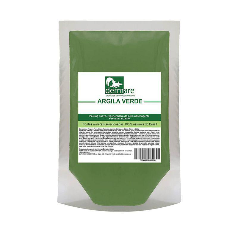 Argila  Verde  500g  - Dermare em Oferta na Shopee