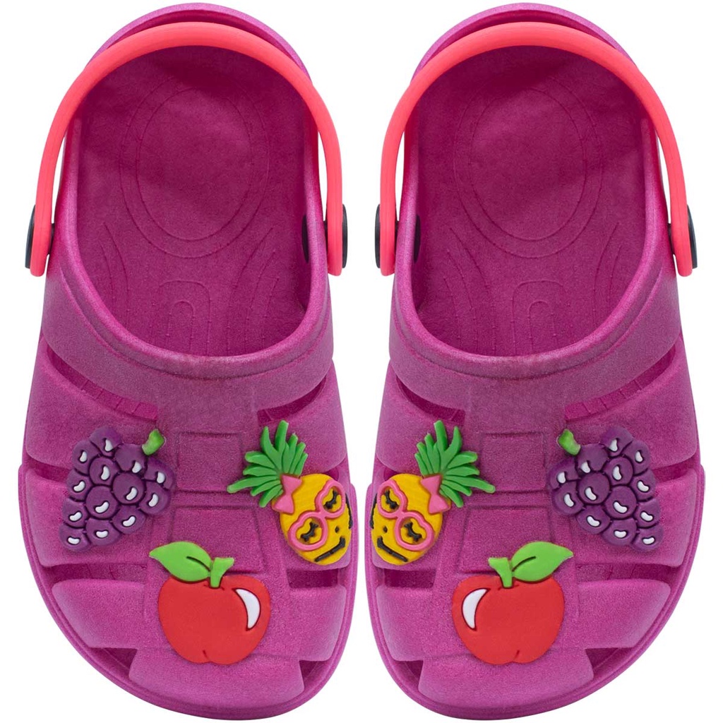 Babuche Infantil Feminino Nº 19 Ao 32 Chinelo Macio Papete Leve 12.65 em Oferta na Shopee