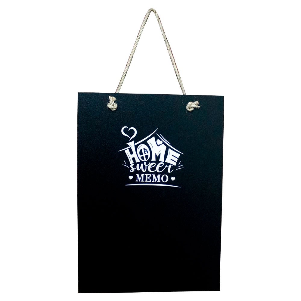 Lousa Decorativa Home Sweet Memo (MDF) 36x26cm em Oferta na Shopee