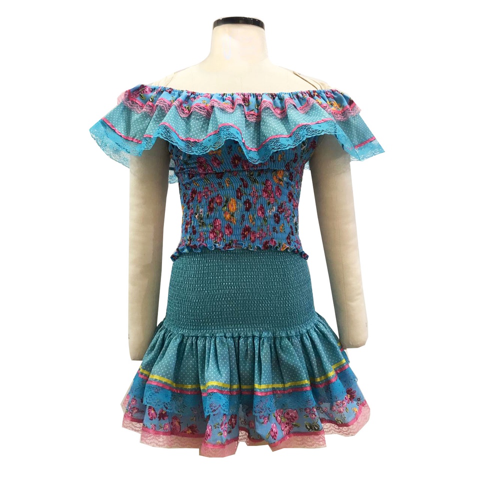 Conjunto Festa Junina Teen Saia e blusinha - São João - 933