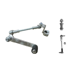 Kit Tira Folga Pedal de Câmbio Eixo Pino Haste Adaptador Honda CBX 250 200 Twister Strada CB300