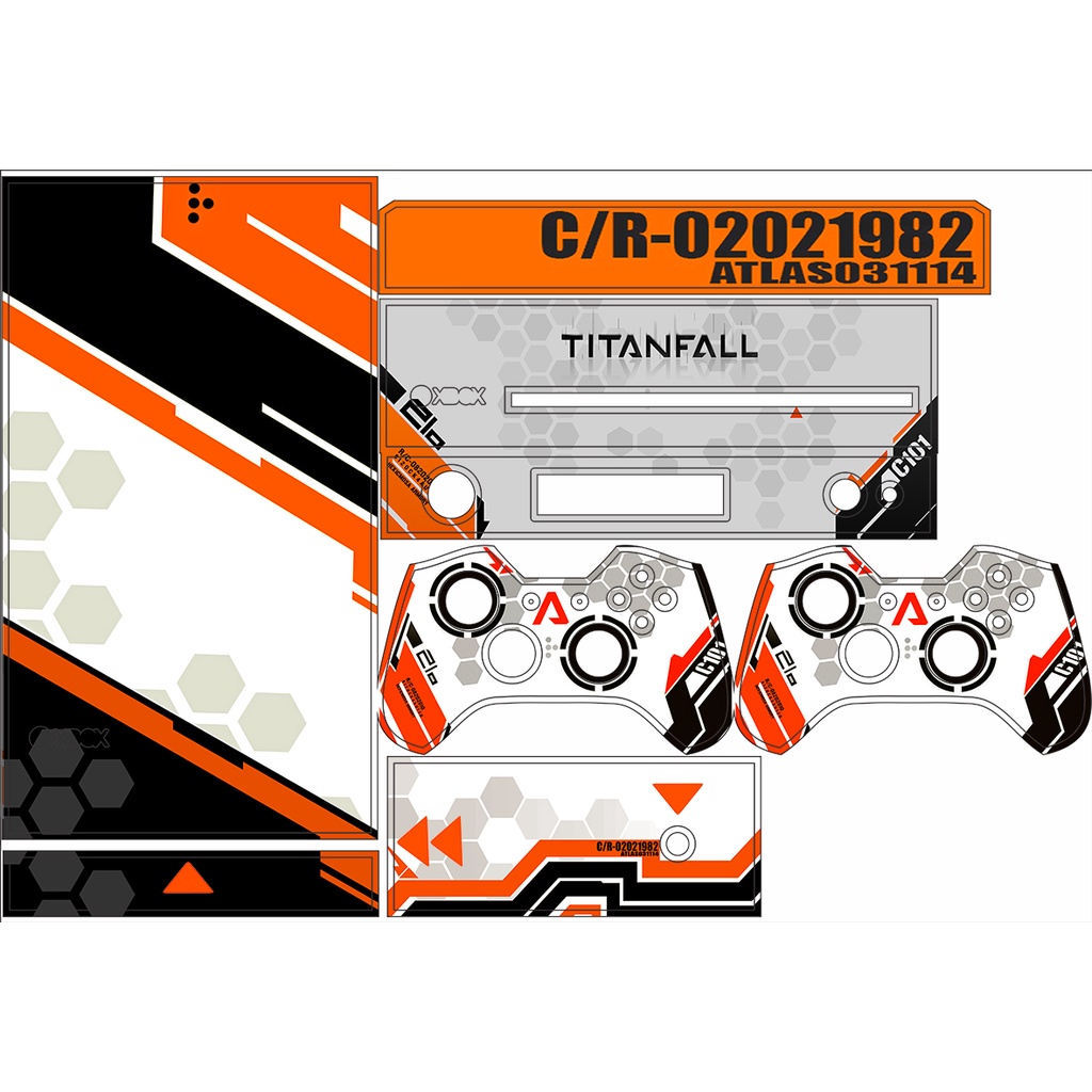 Skin Adesiva Xbox One Fat - Titanfall