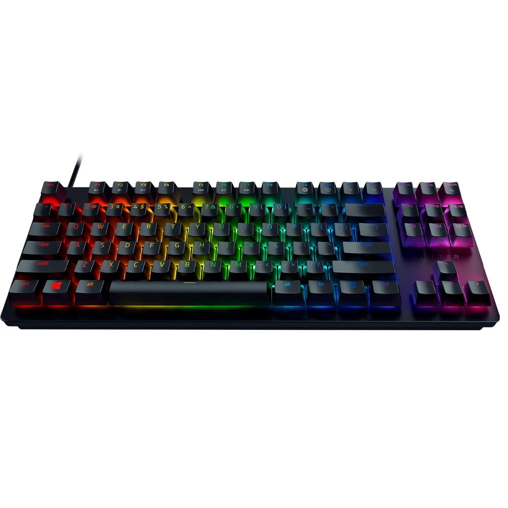 Teclado Gamer Razer Mecânico Huntsman Tournament Preto Switch Red