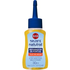 Reparador de Pontas Oleo de Argan Natutrat Cuidado Diário 30 ml - Skafe em Oferta na Shopee