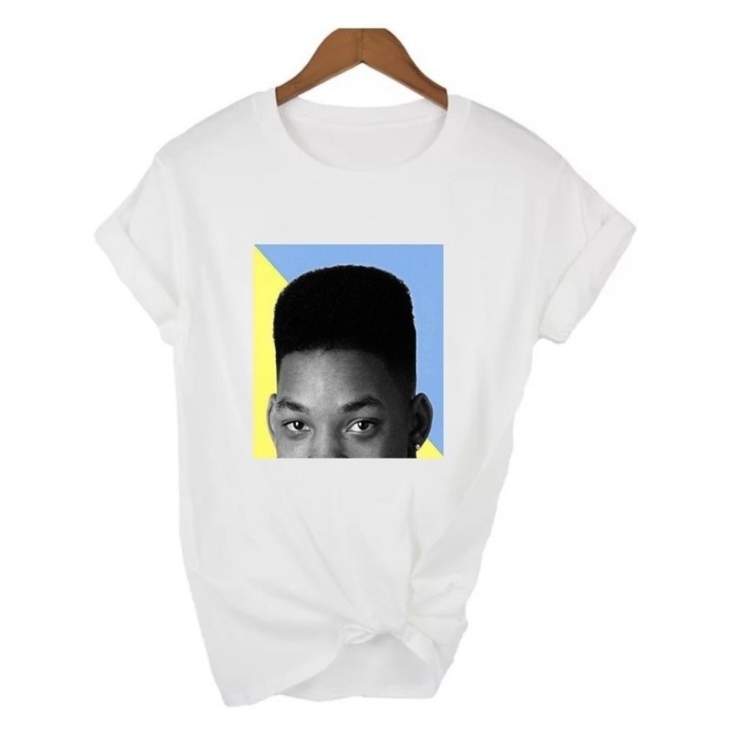 Camisa Camiseta Will Smith Fresh Prince Of Bel Air Face