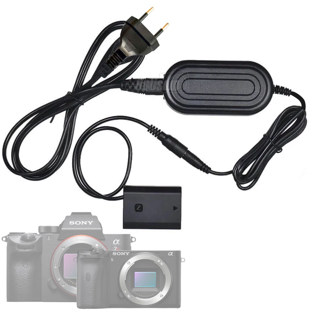 Fonte Tomada Dummy Sony Fz-100 Para A6600 A7s Iii A7r Iii A9 A7 Iv