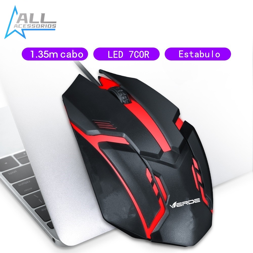 Mouse Gamer Para Jogos Computador Gamer/Mouse óptico 1200 DPI SB-S06/SB-S02 Mouse DPI 1000/Mouse Com Usb Marca Verde