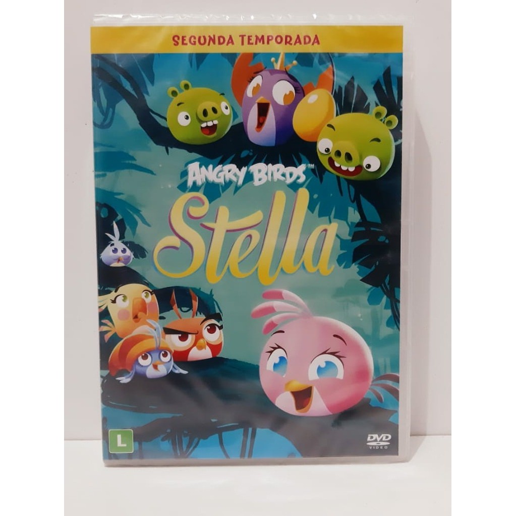 Dvd Original Angry Birds Stella Segunda Temporada